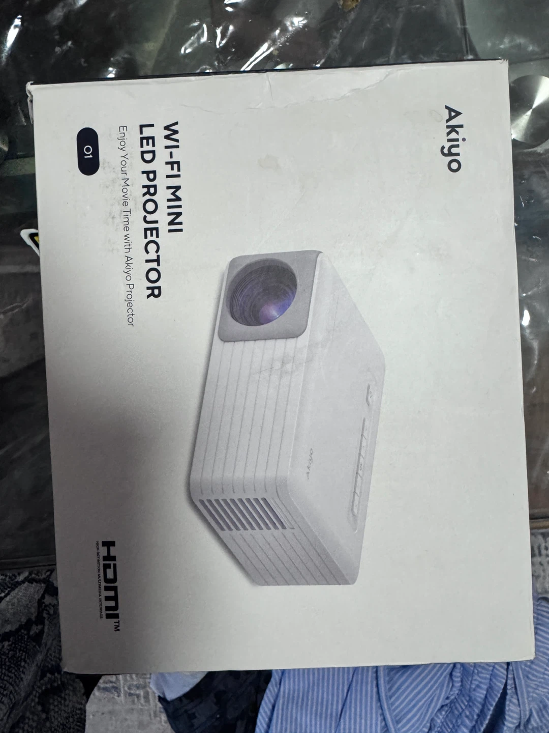 Akiyo O1 Wi-Fi Mini LED Projector