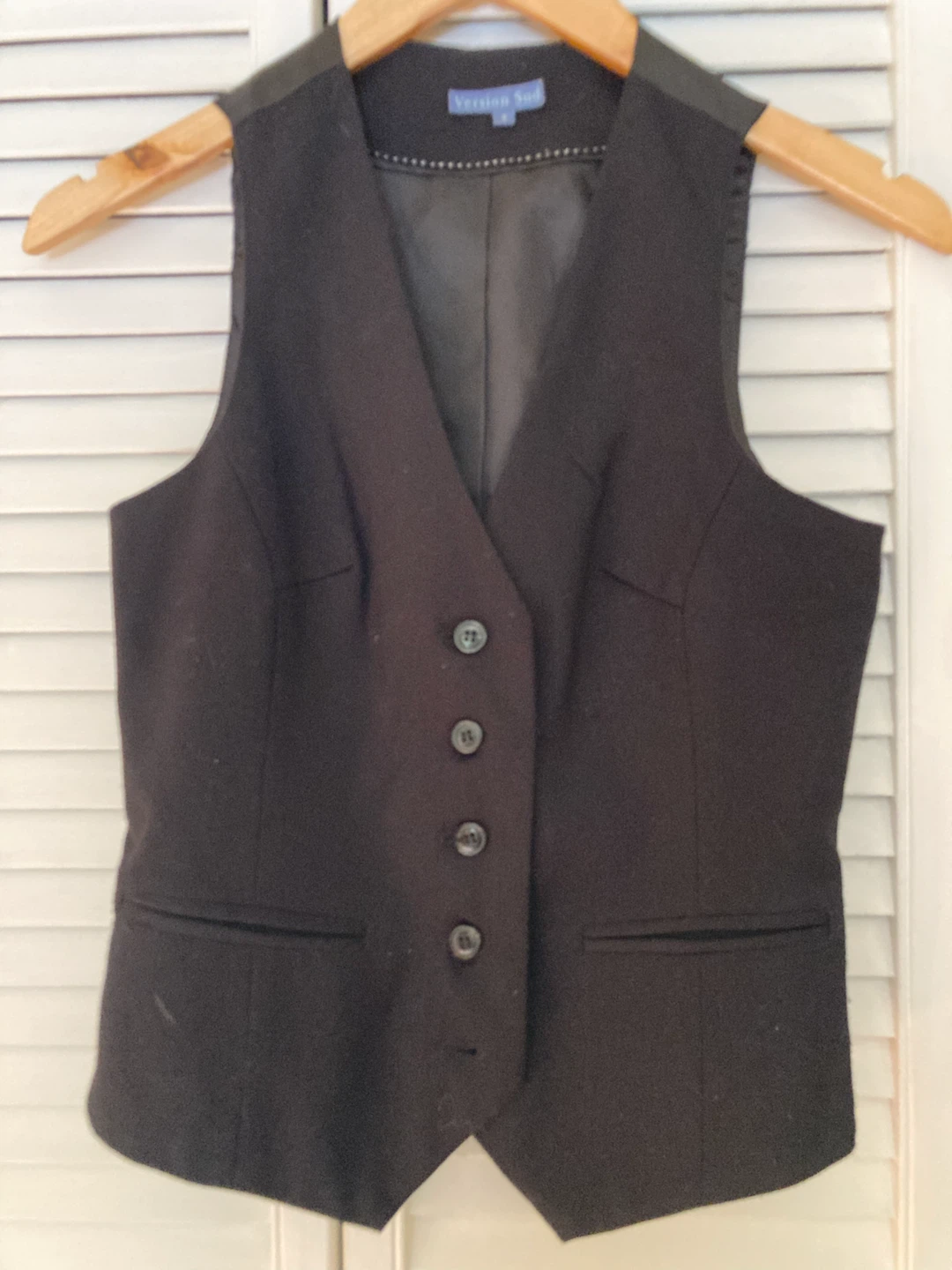 Wine’s Version Sud Black Vest S