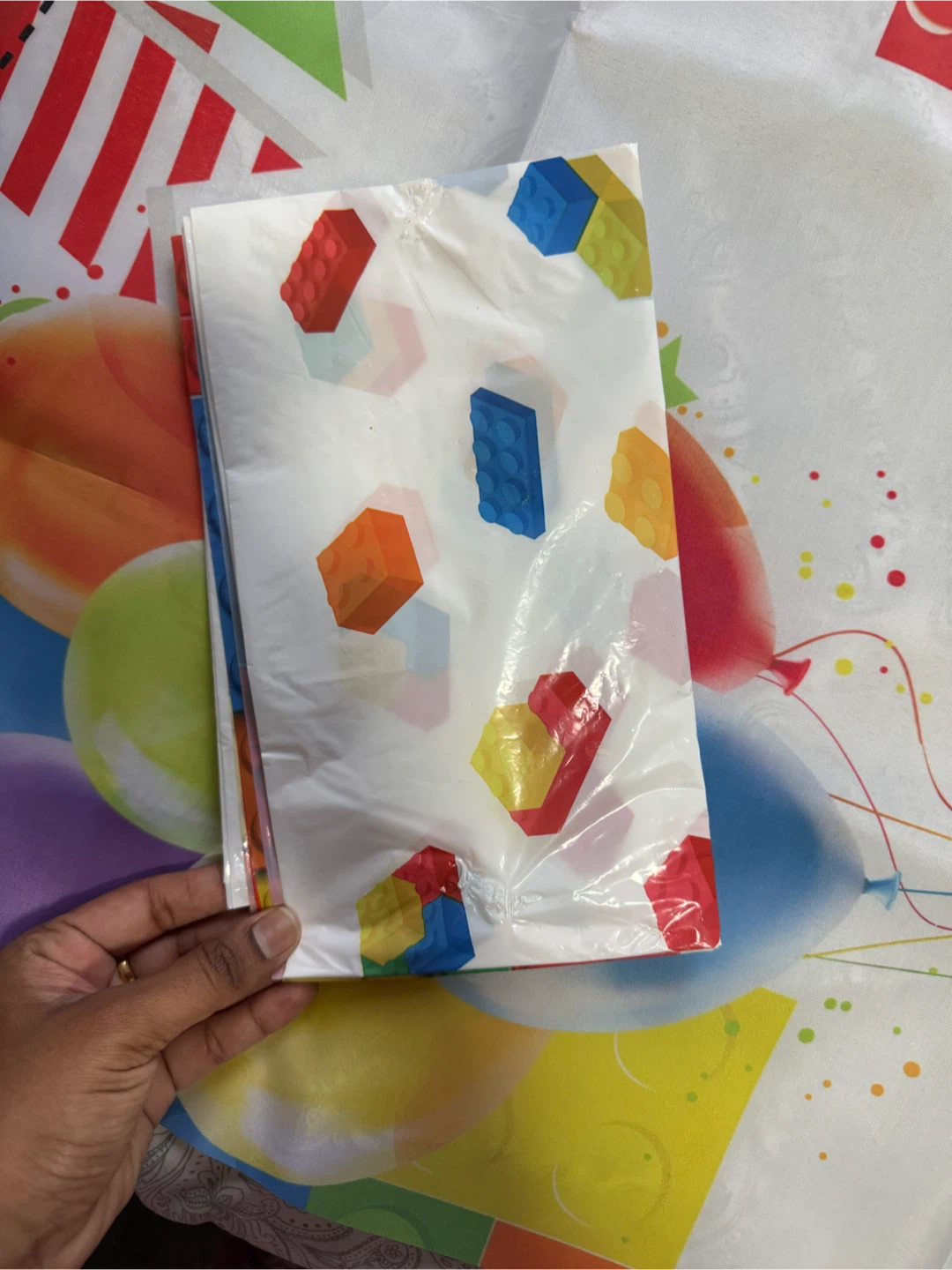 Building Block Theme Happy Birthday Banner - photo 2
