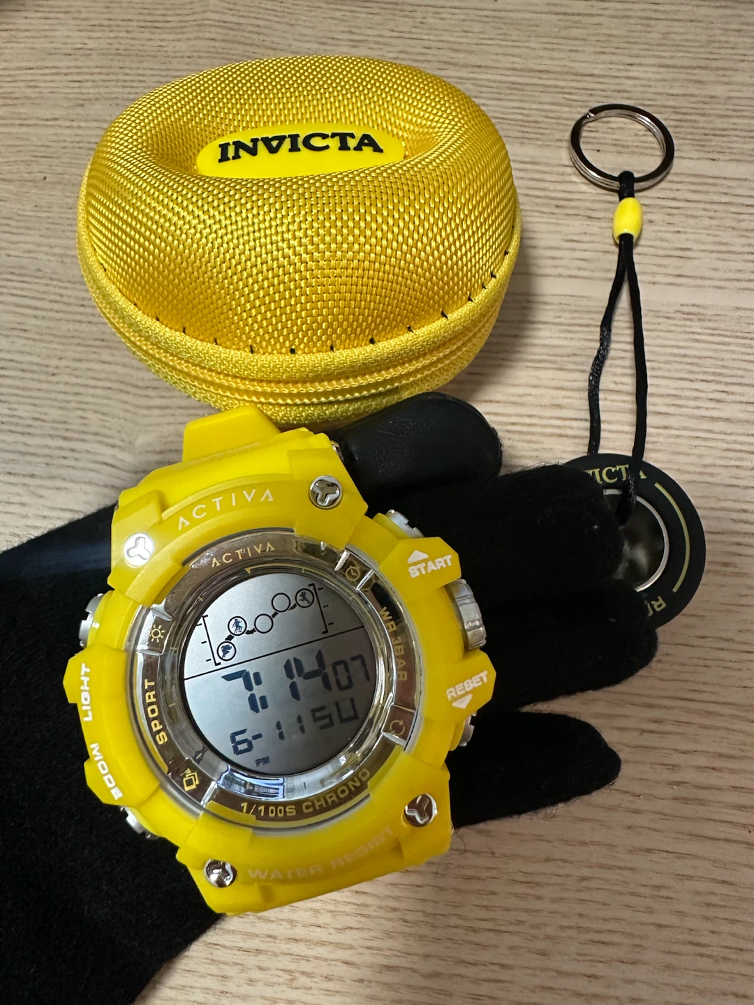 Activa x Invicta Rally 50mm Yellow Digital Sport Watch Set - photo 4