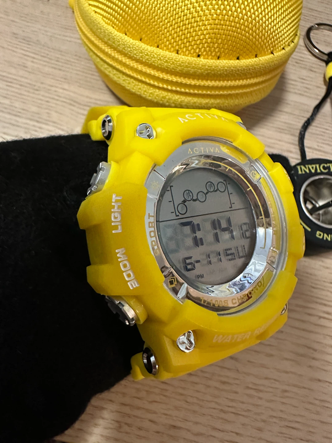 Activa x Invicta Rally 50mm Yellow Digital Sport Watch Set - photo 5