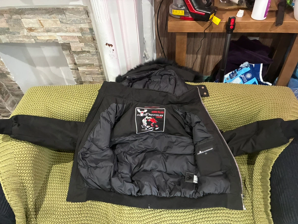 Moose Knuckles Down Filled Bomber Jacket - photo 3