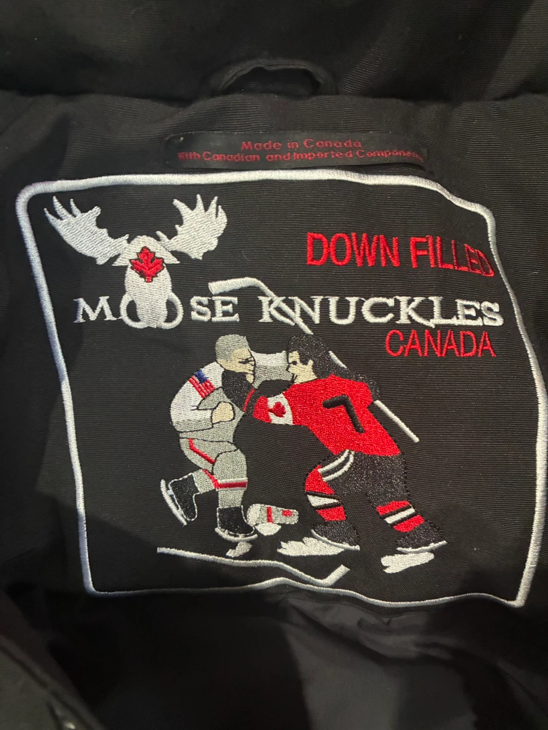 Moose Knuckles Down Filled Bomber Jacket - photo 4