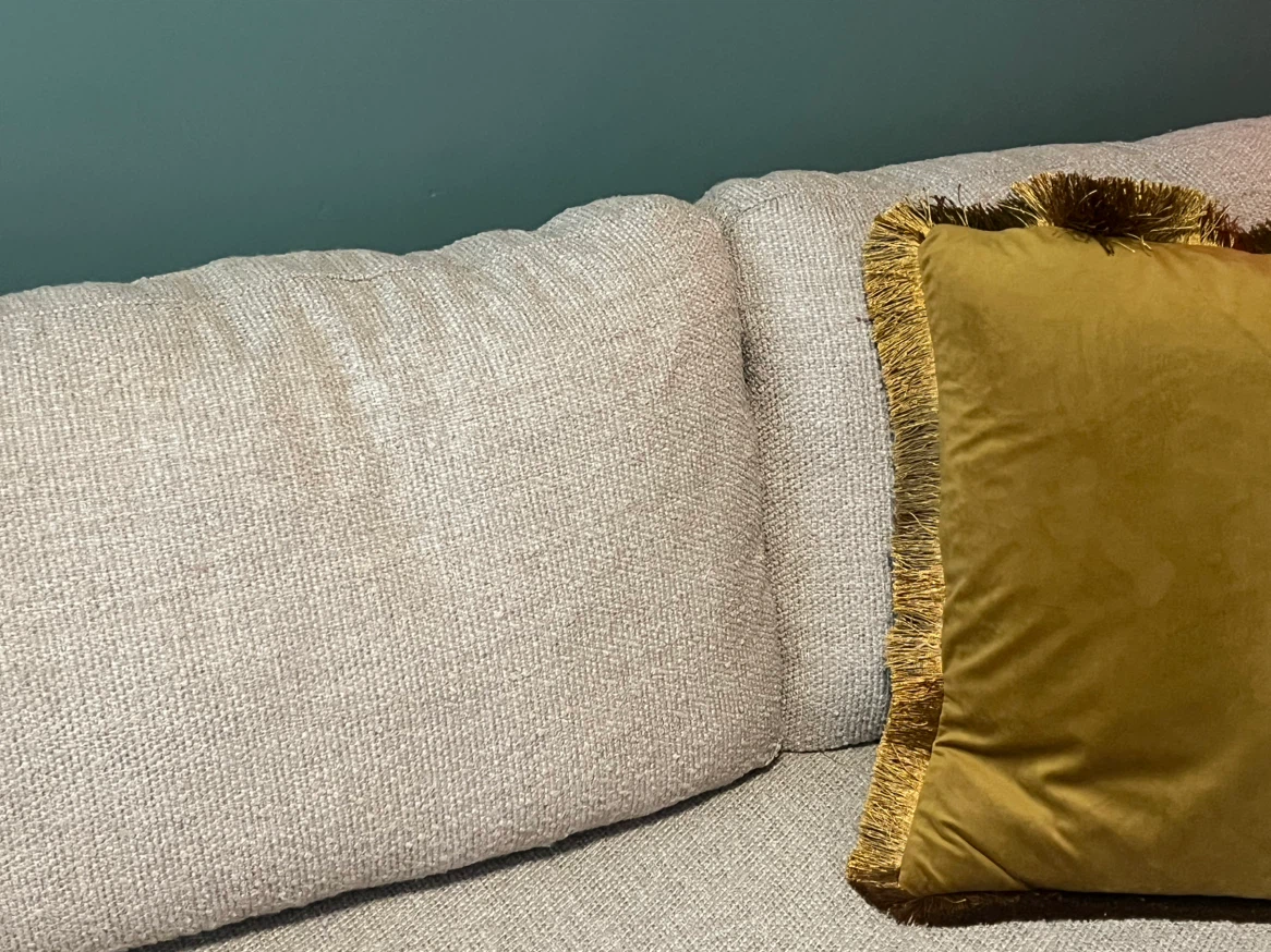 Large Beige/Taupe Sofa – Deep & Comfortable - photo 4