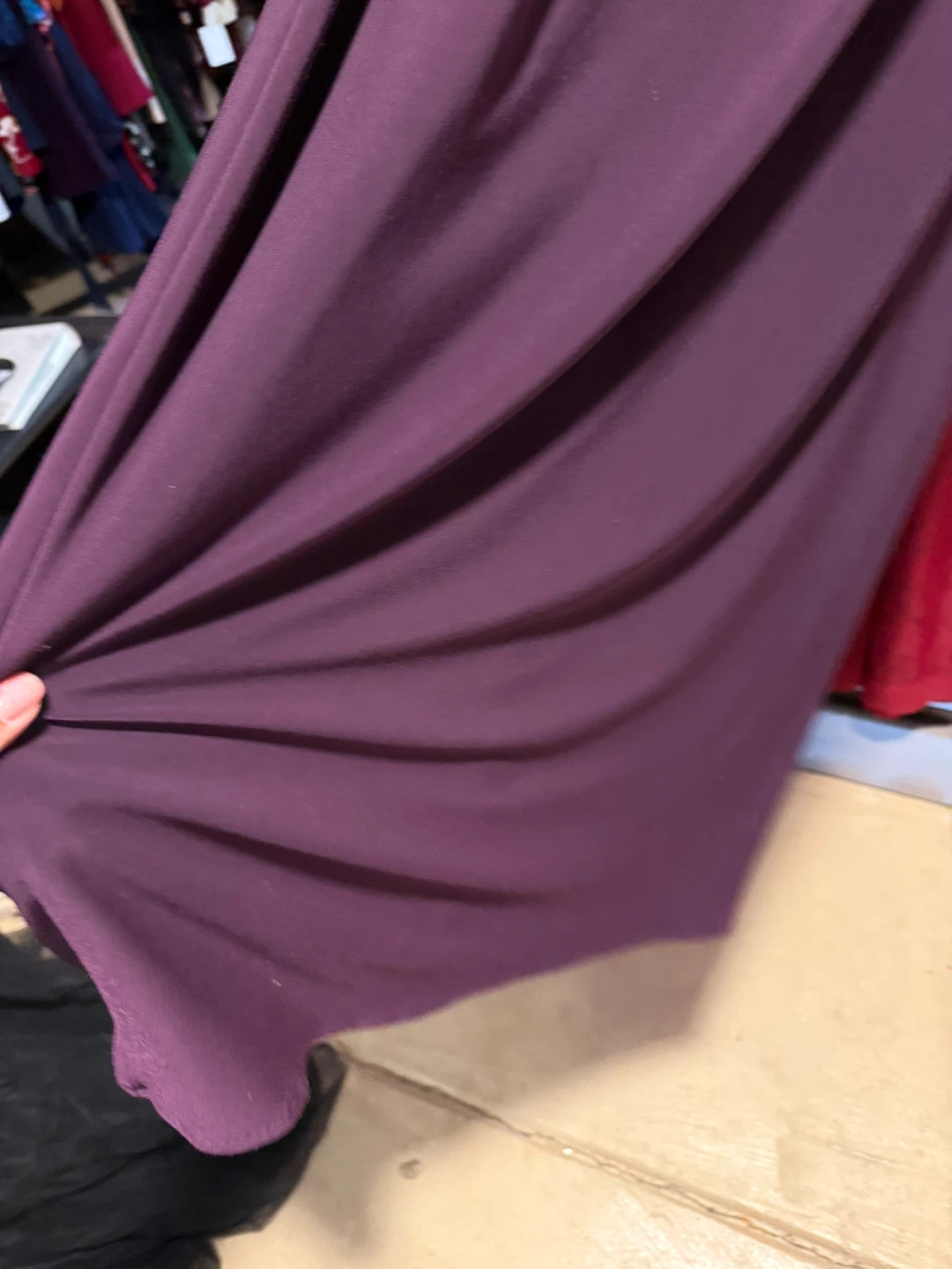 Women's Purple Halter Neck Gown - photo 5