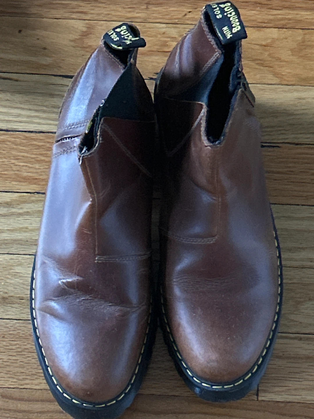 Dr. Martens Brown Leather Chelsea Boots