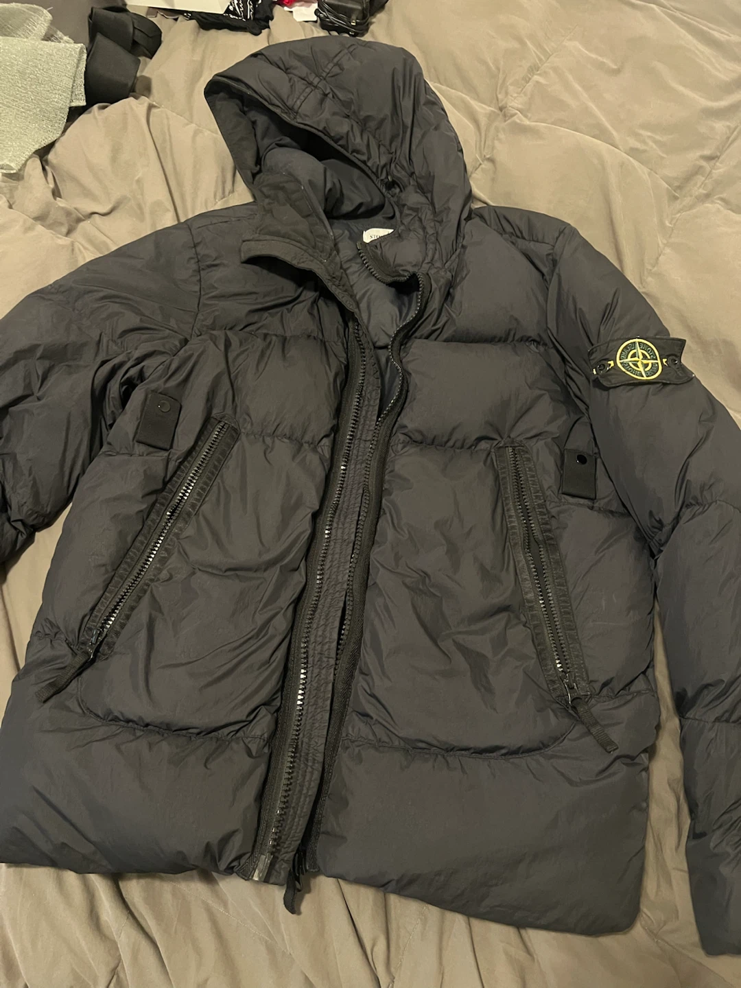 Stone Island Puffer Jacket Mens Size M
