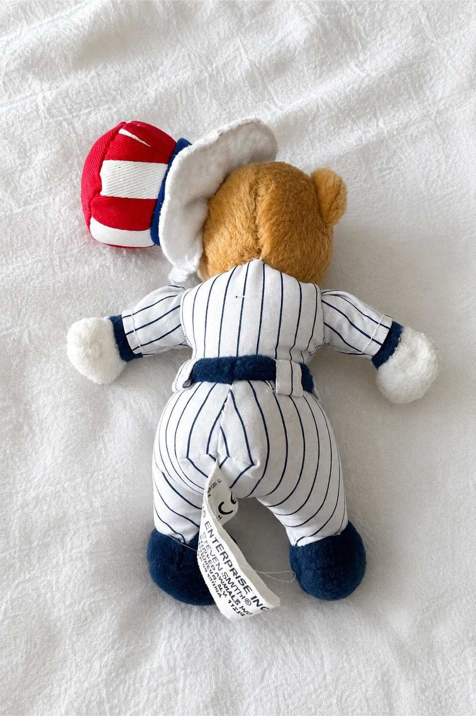 New York Yankees Baseball Bear Plush Keychain - photo 3
