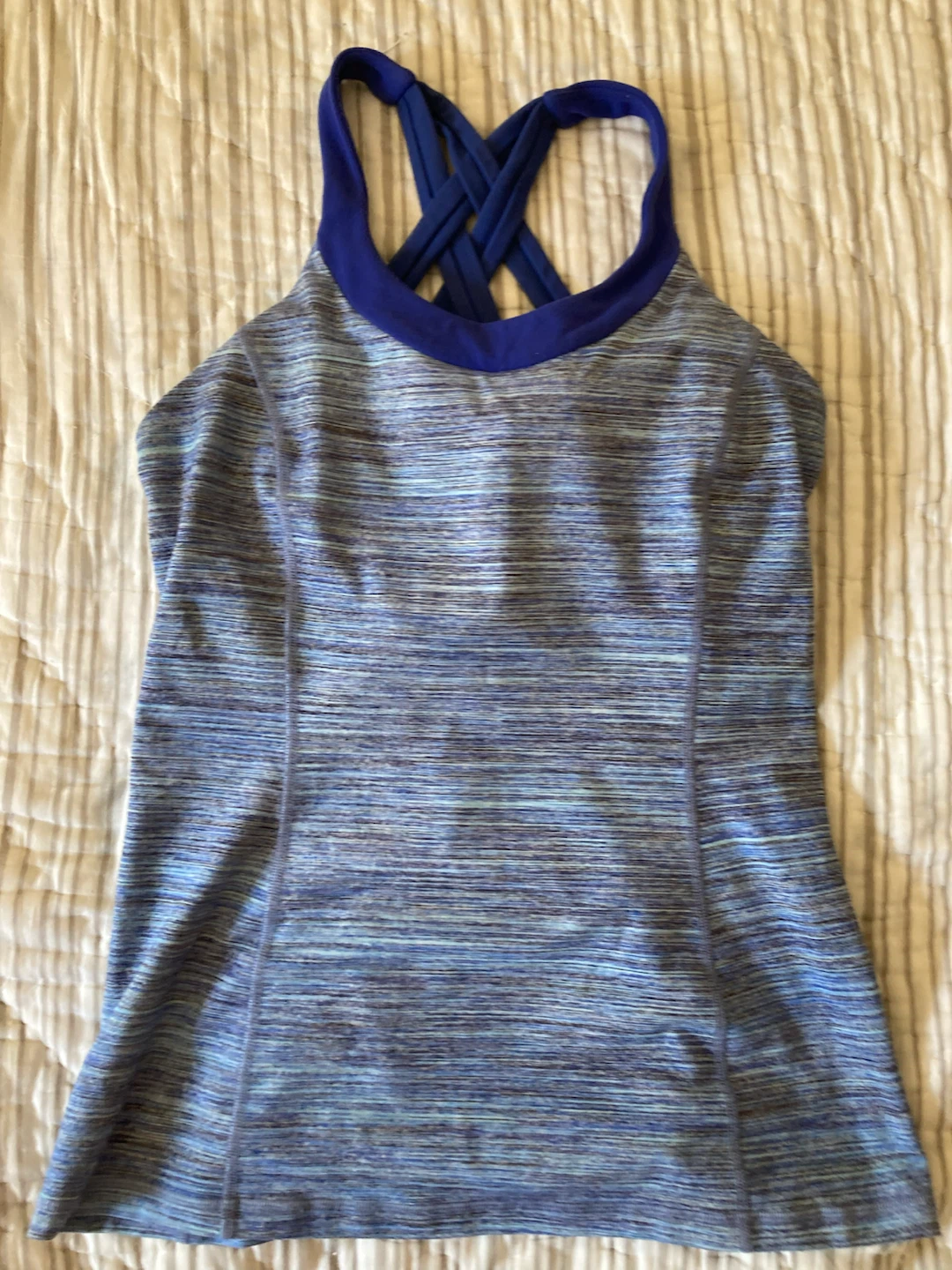 Lululemon Cross-Back Athletic Tank Top