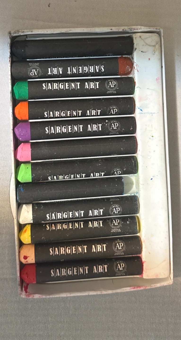Sargent Art 12 Assorted Colors Oil Pastels - photo 2