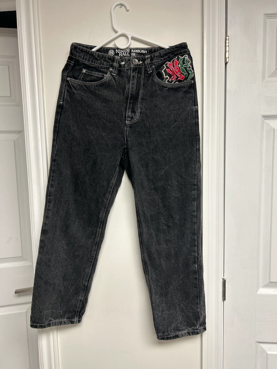 Ninth Ambush Hall Embroidered Jeans