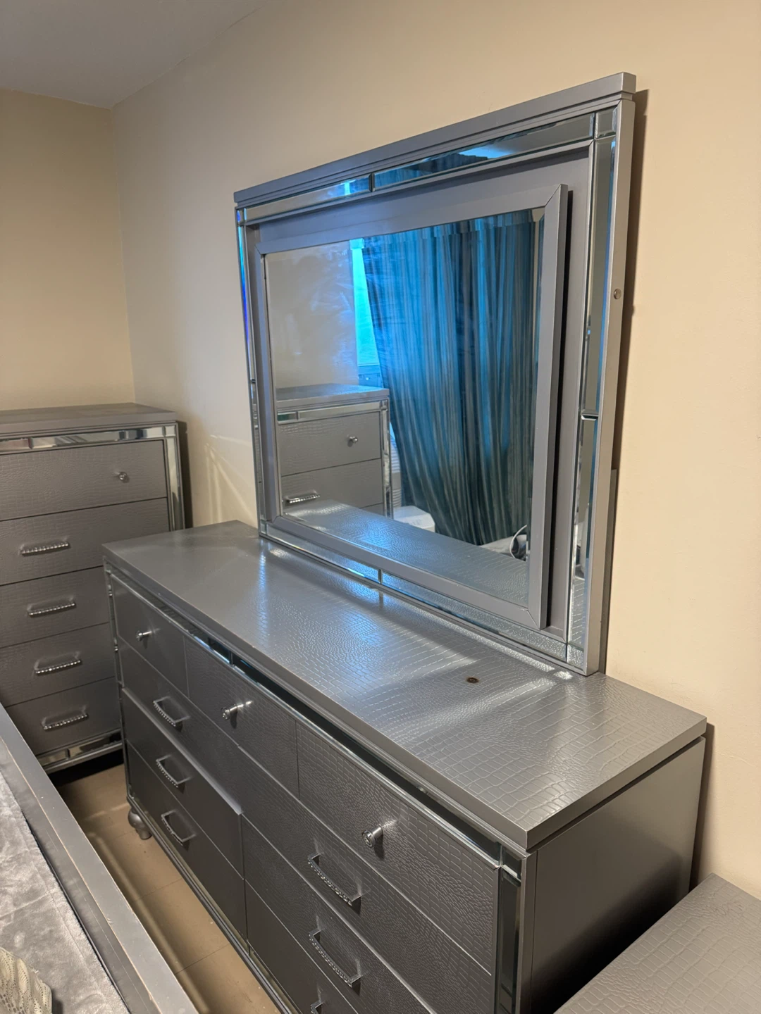 Silver Bedroom Set