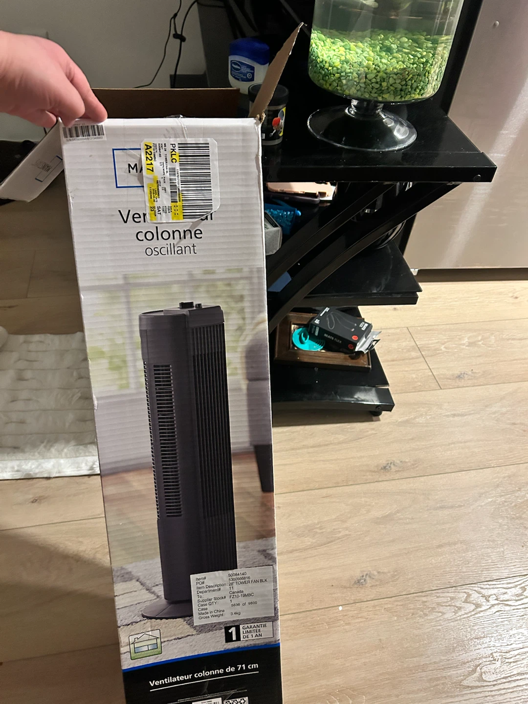 Mainstays Oscillating Tower Fan - photo 3