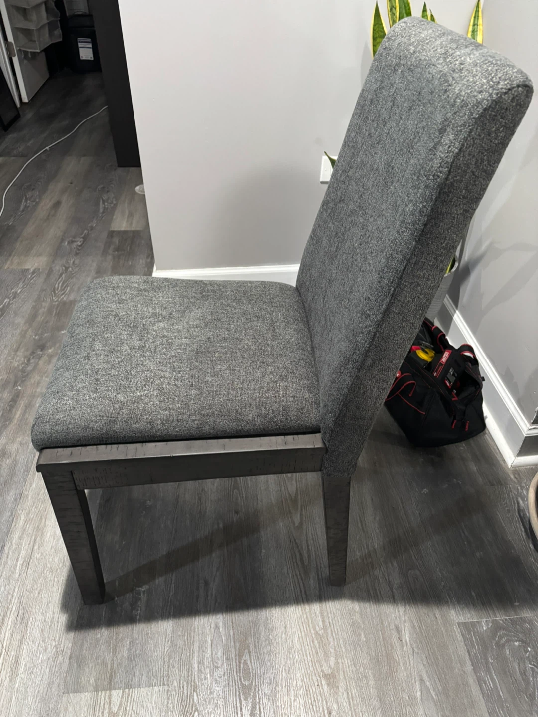 New in box set of 4 dining chairs- Dark Gray - photo 2