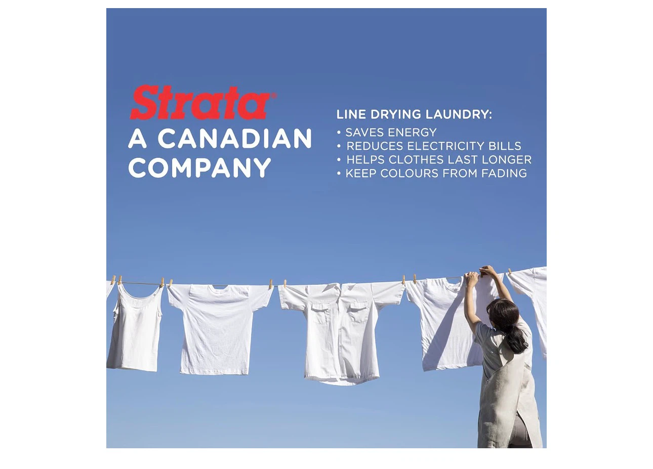 Strata Super Heavy Duty Clothesline Kit - 150ft Urban Grey - photo 3