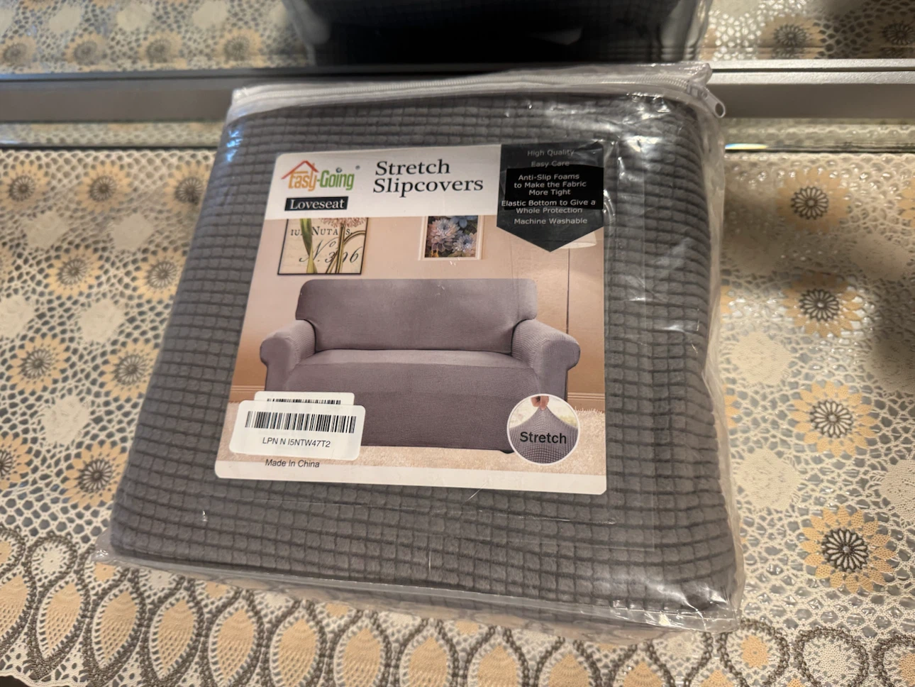 Easy-Going Stretch Slipcovers - Sofa and Loveseat - photo 2