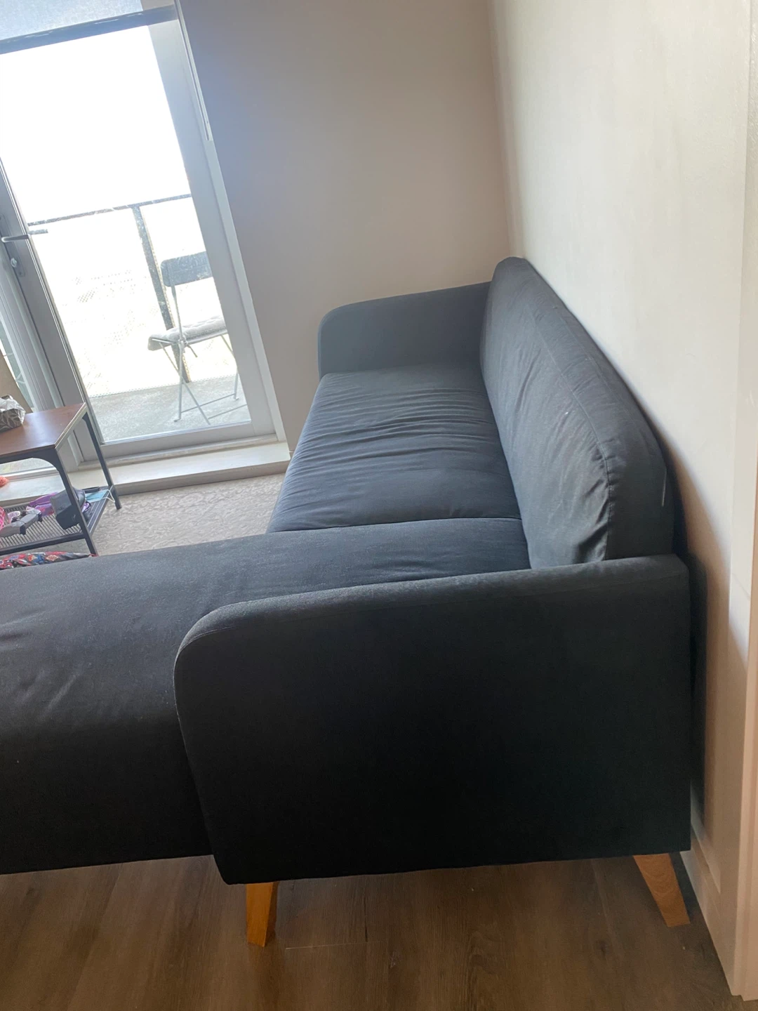 IKEA LINANAS 3-seat sofa with Coffee Table – Good Condition - photo 4