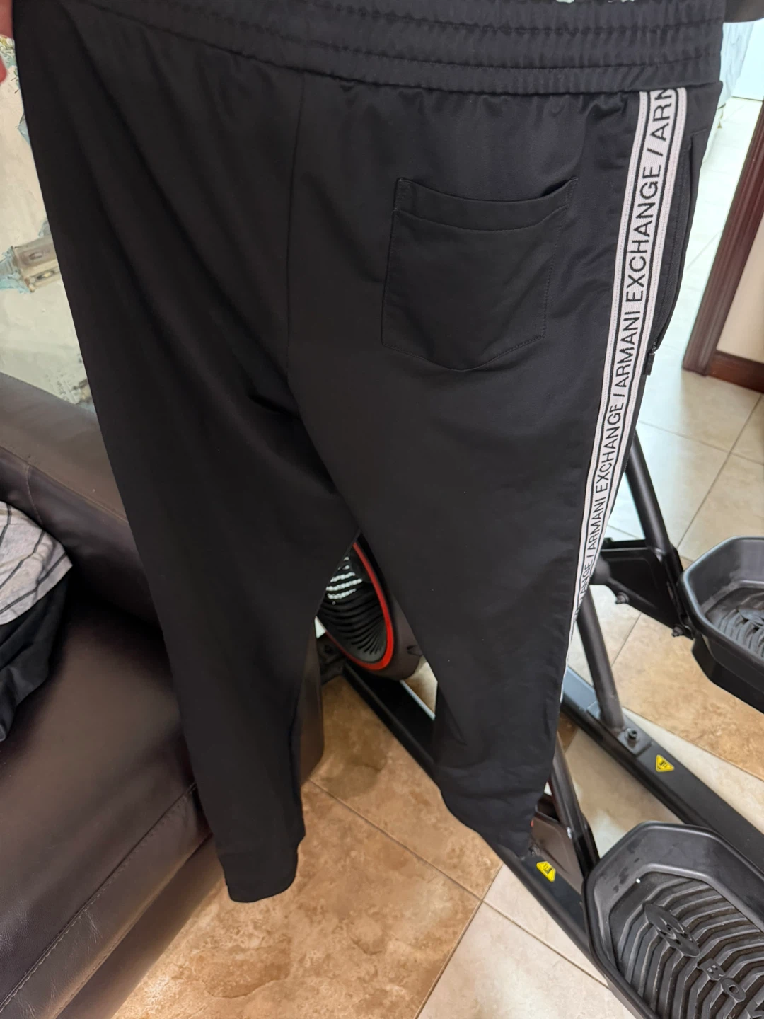 Armani Exchange Black Joggers - photo 2