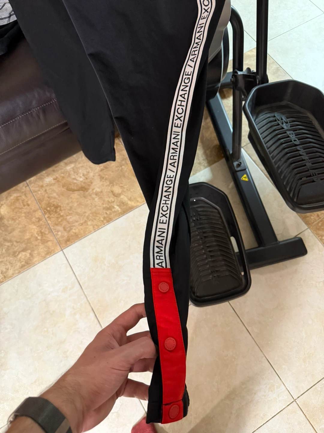 Armani Exchange Black Joggers - photo 3