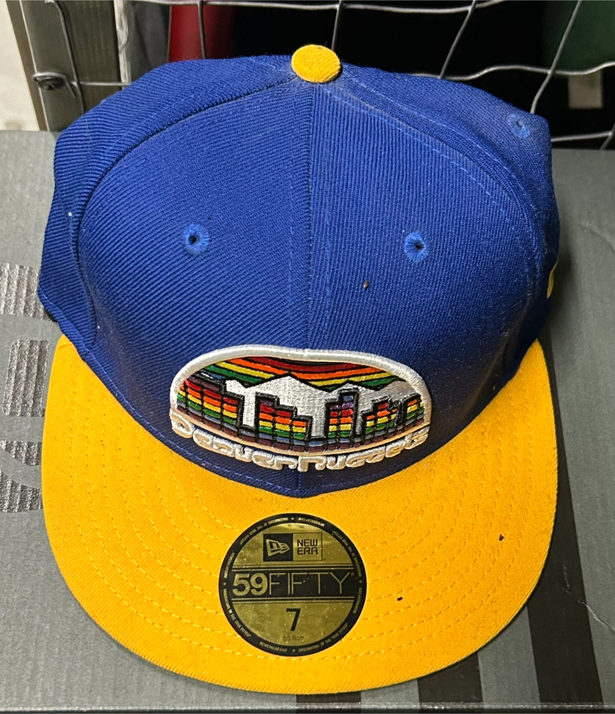 New Era Denver Nuggets 59Fifty Cap Size 7