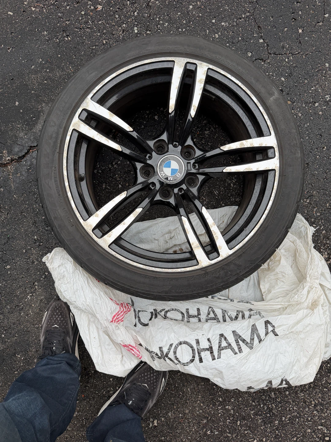 18” BMW 437M Replica Wheels + Firestone Firehawk Indy 500 - photo 2
