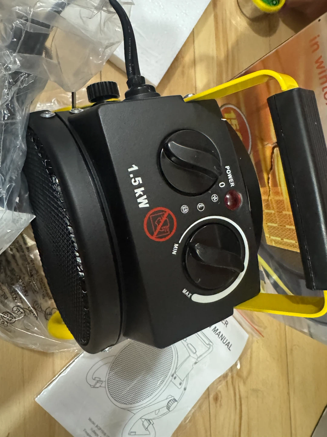 Patio Heater Fan Heater 1500W - photo 5