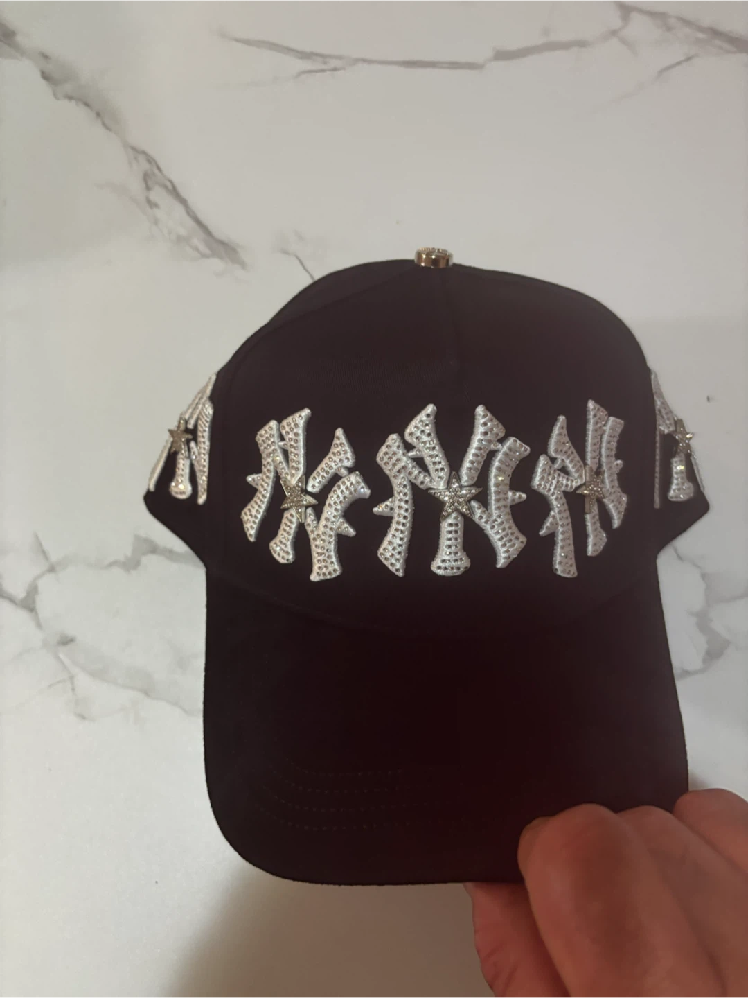 Black New York Yankees Baseball Cap