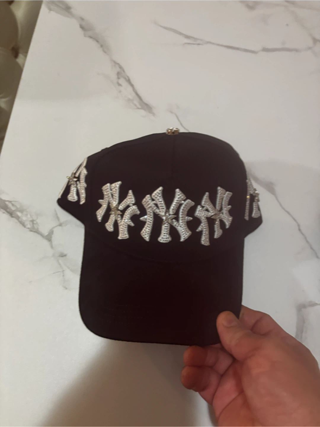 Black New York Yankees Baseball Cap - photo 2