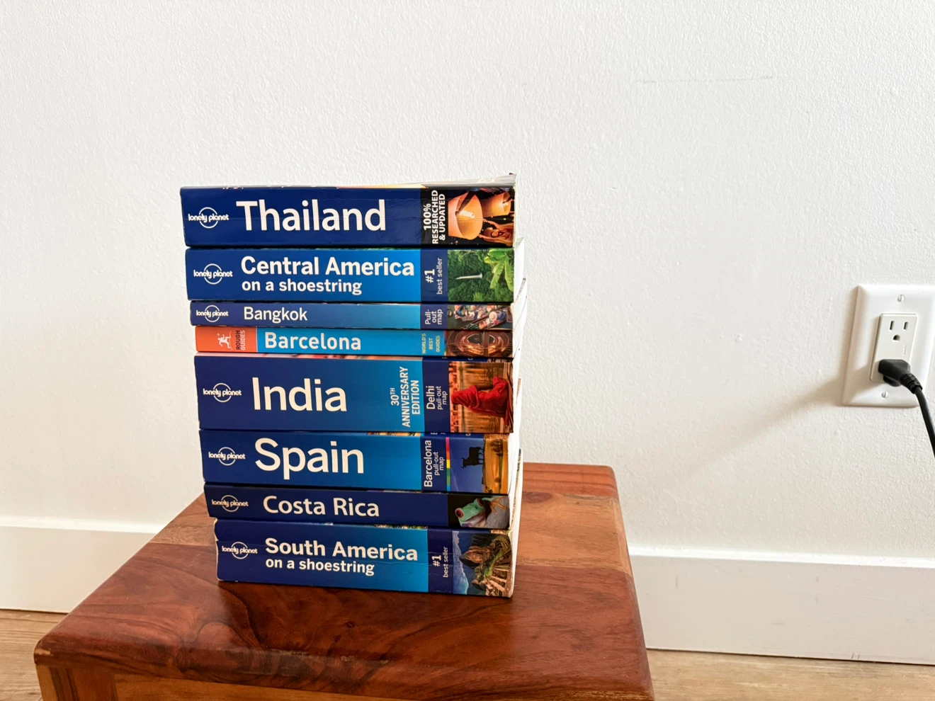 Bundle of Lonely Planet Travel Guides