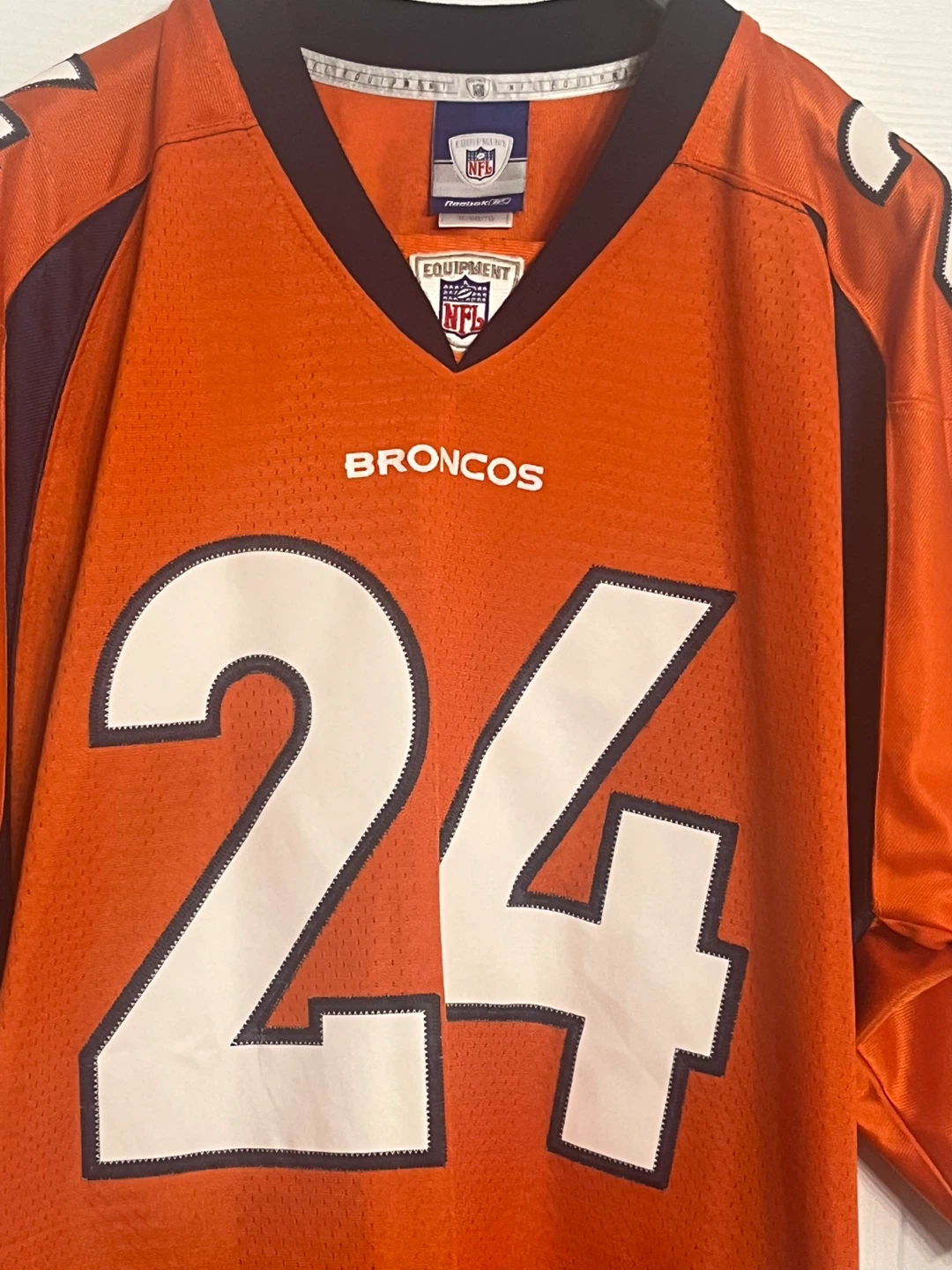 Vintage Denver Broncos Jersey Champ Bailey Reebok XL - photo 2