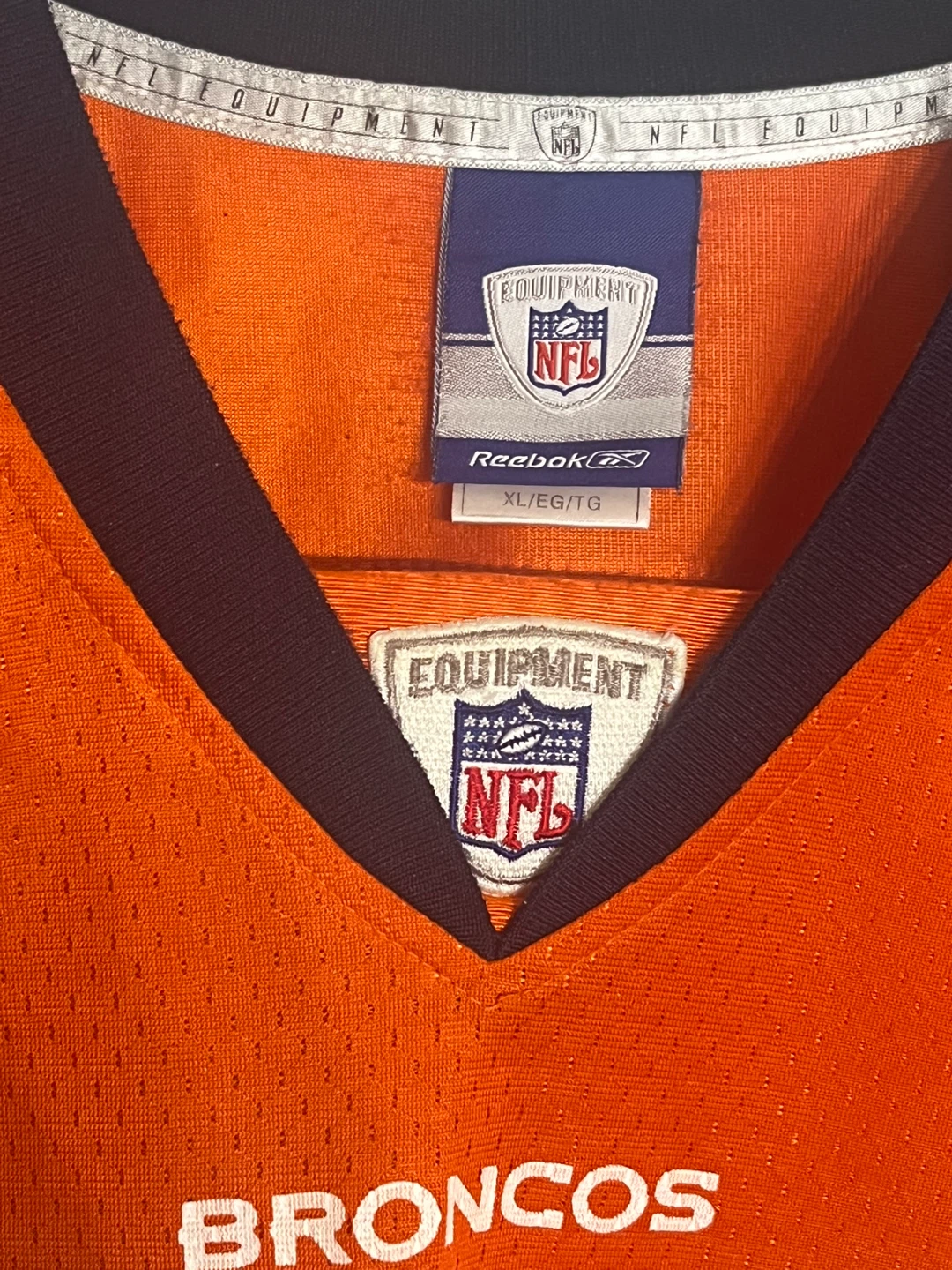 Vintage Denver Broncos Jersey Champ Bailey Reebok XL - photo 3