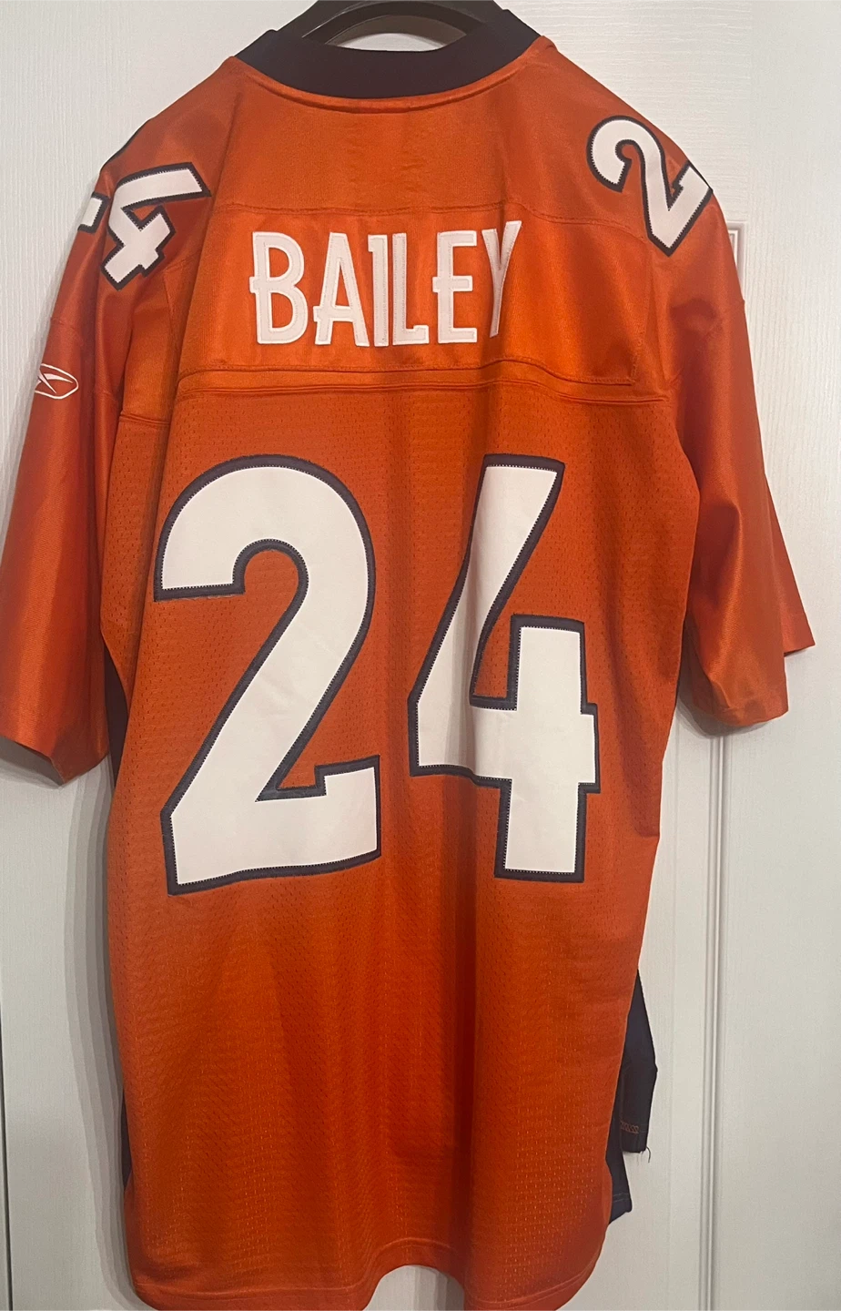 Vintage Denver Broncos Jersey Champ Bailey Reebok XL - photo 5