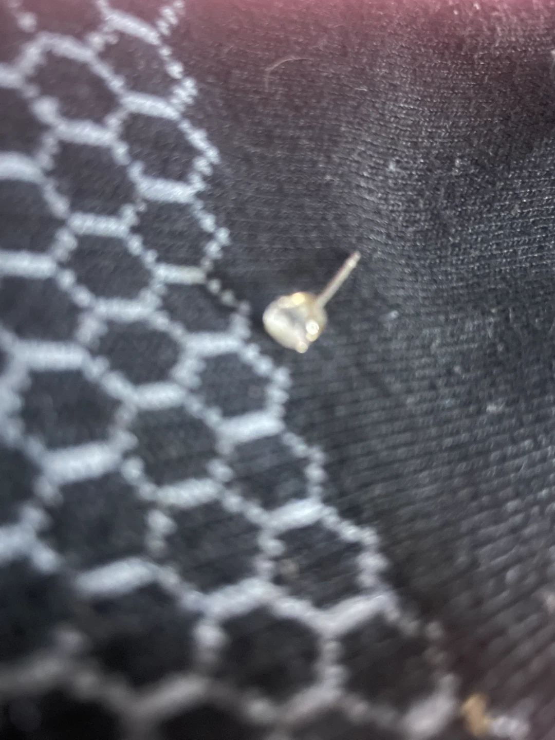 Single Diamond Stud Earring