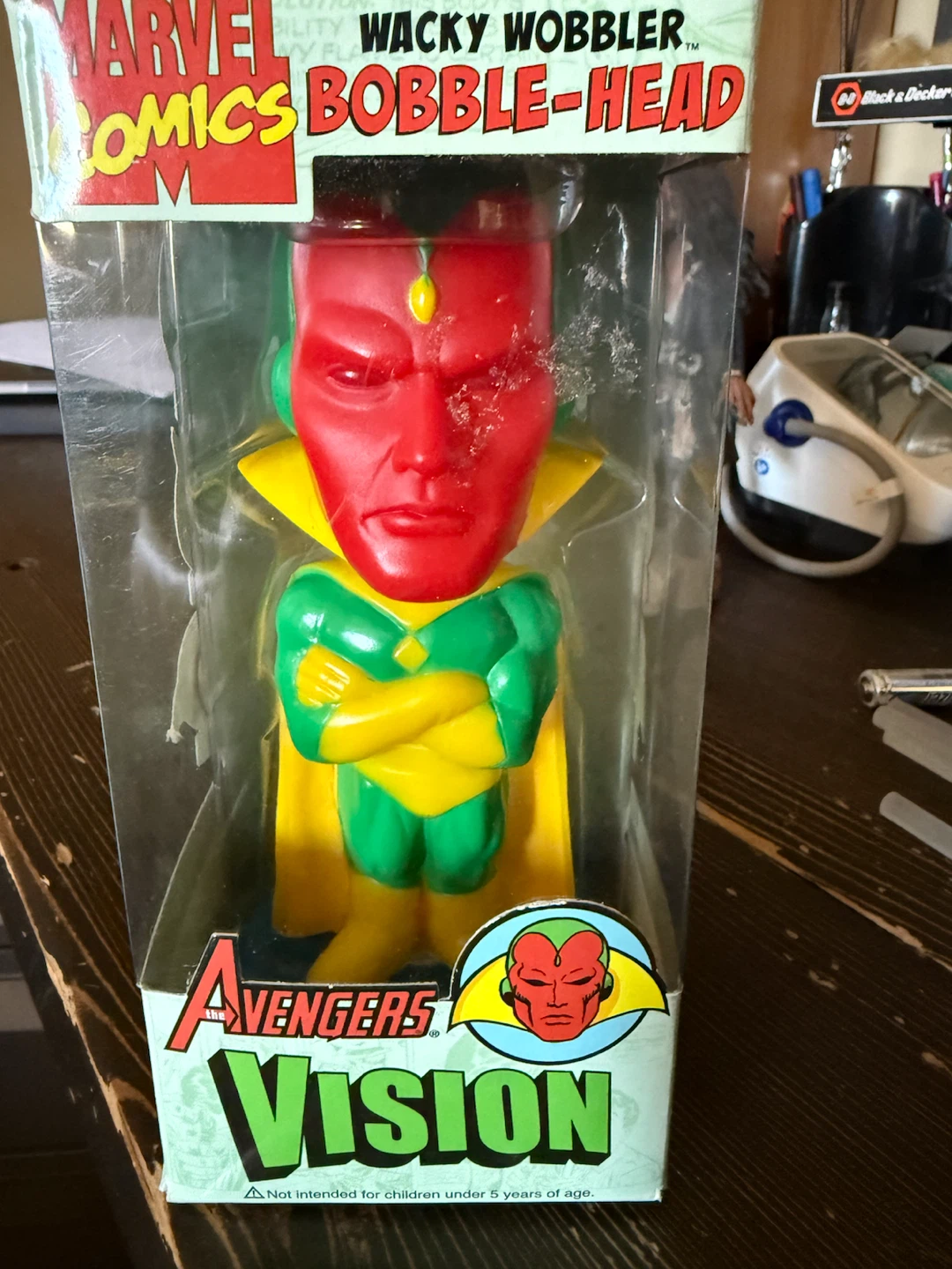 AVENGERS VISION BUBBLE HEAD