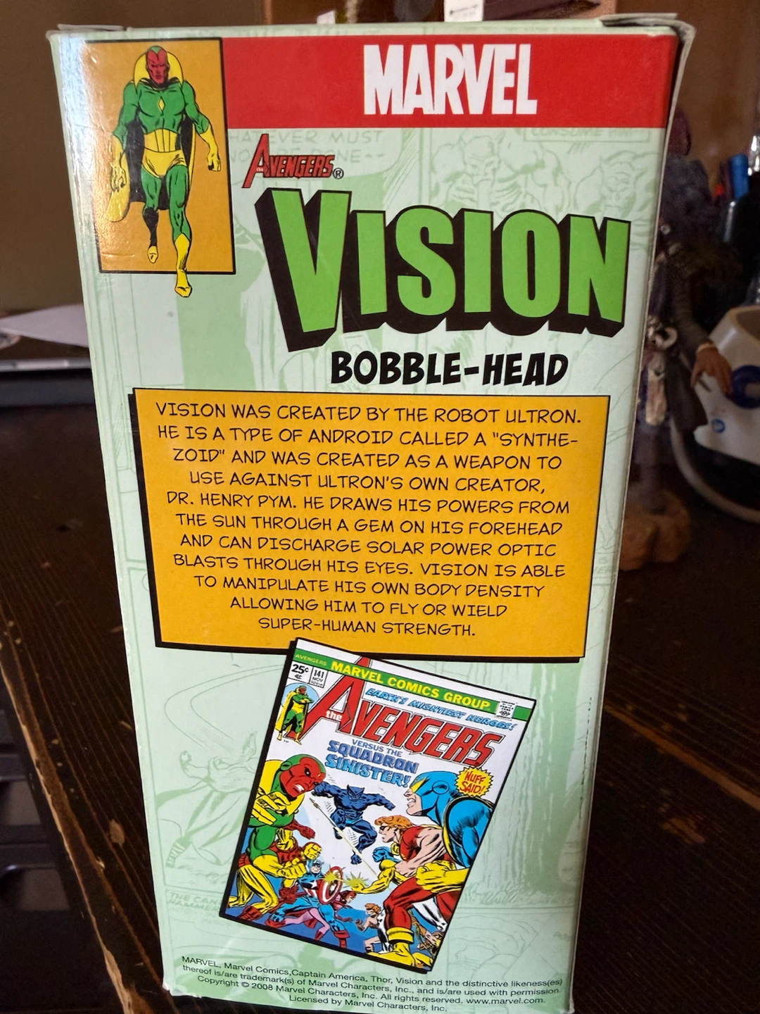 AVENGERS VISION BUBBLE HEAD - photo 3