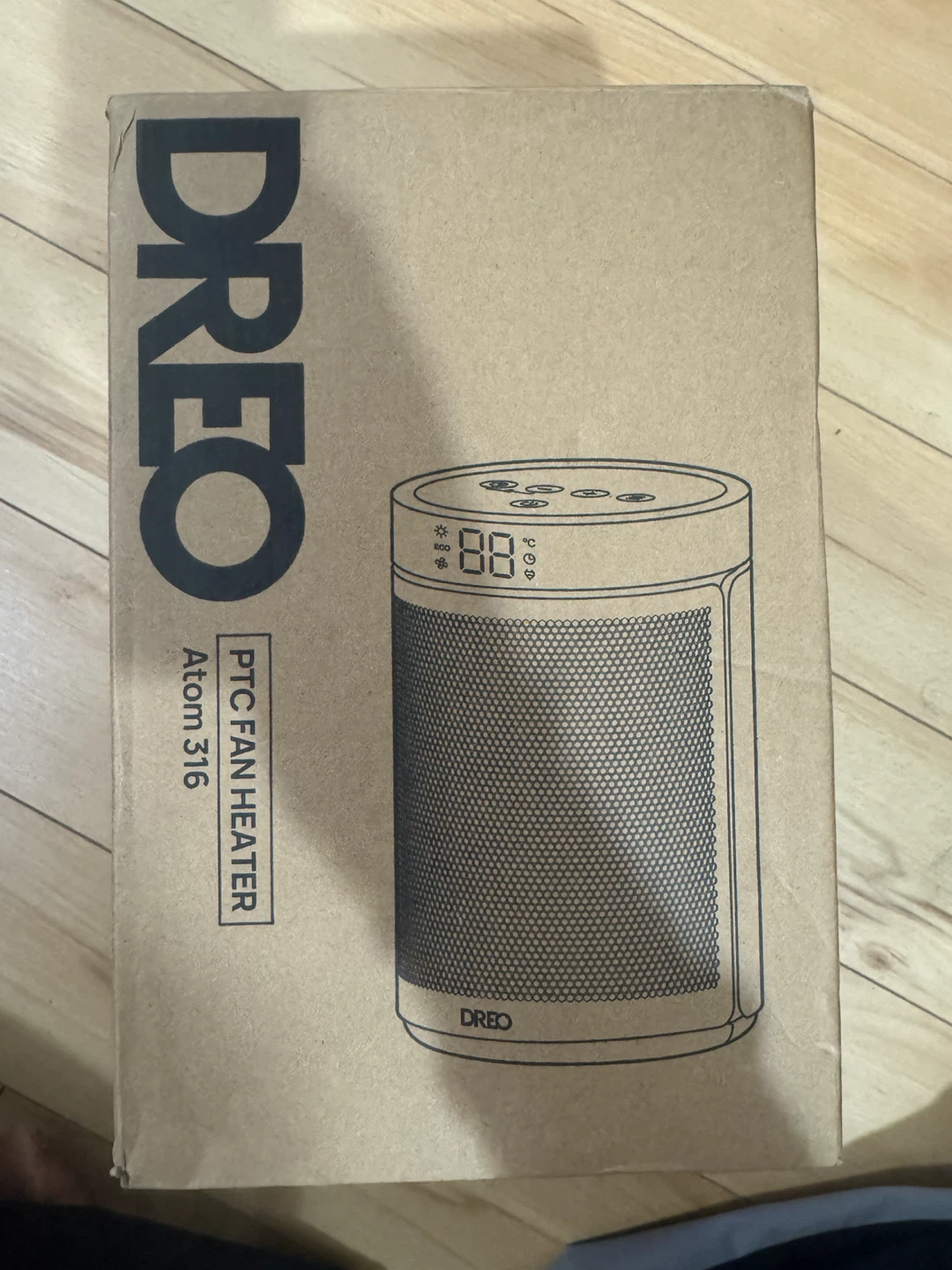 Dreo Atom 316 PTC Fan Heater - photo 2