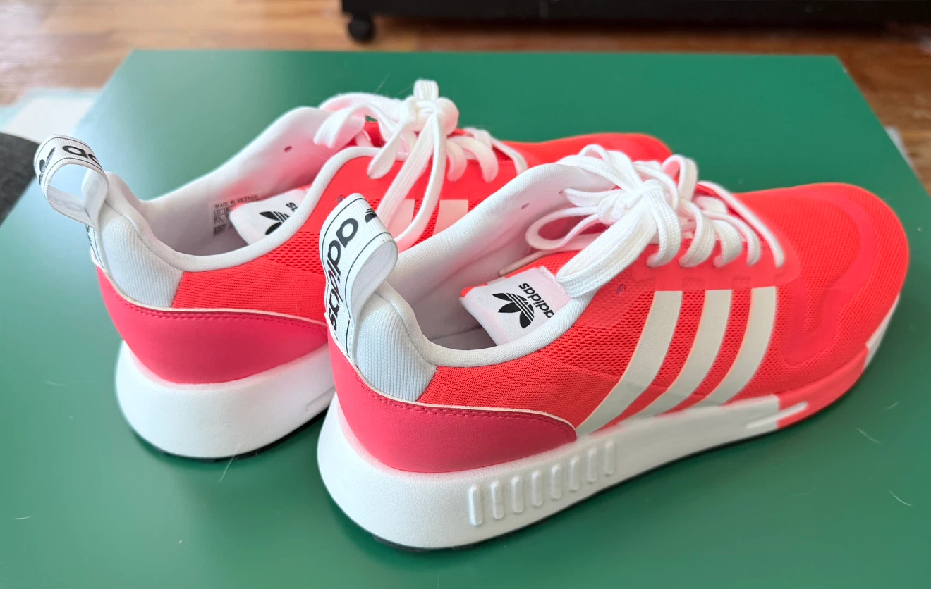 Adidas Running Shoes - Bright Orange/White - photo 3
