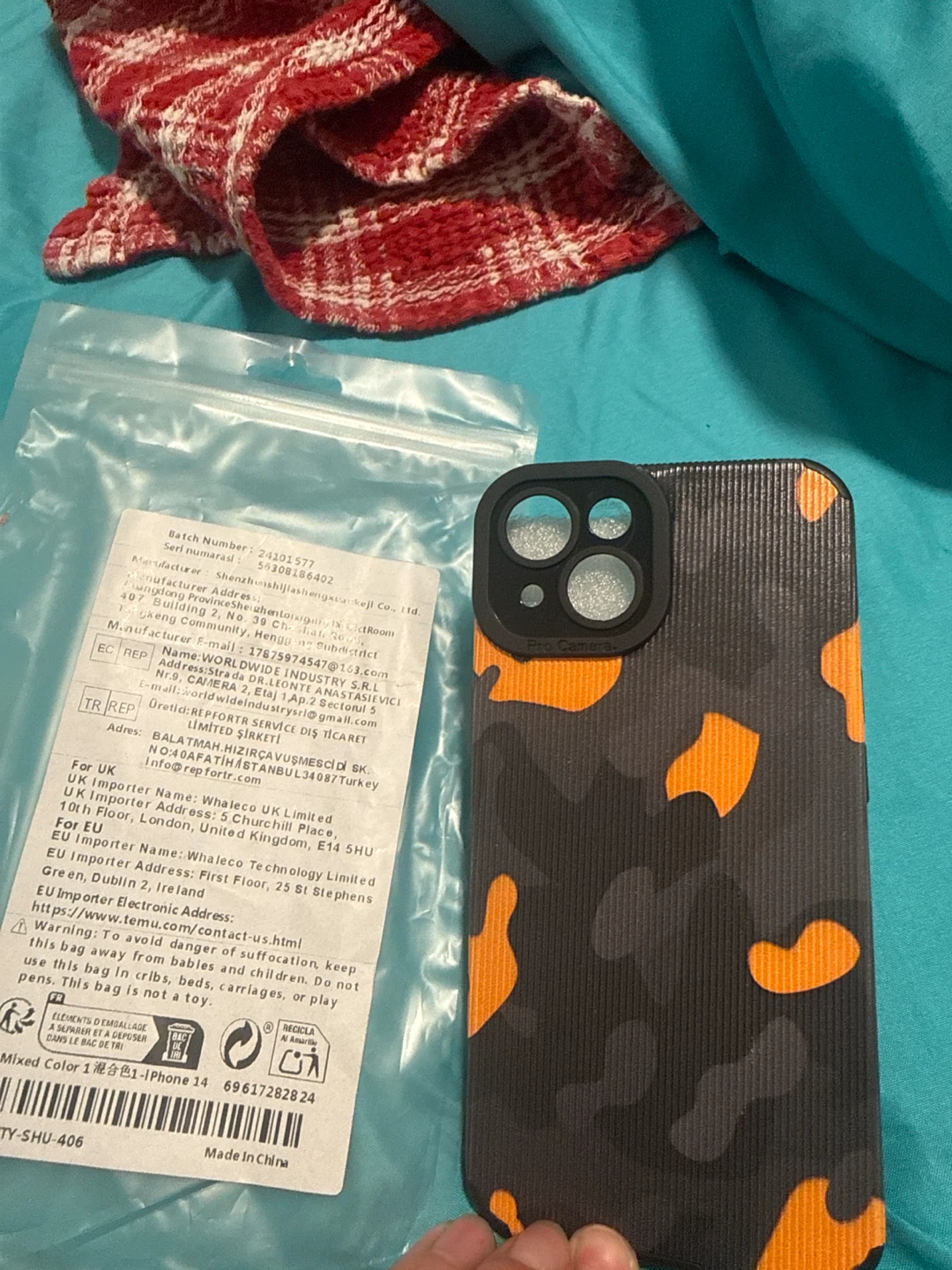 iPhone 14 Camo Case - Mixed Color