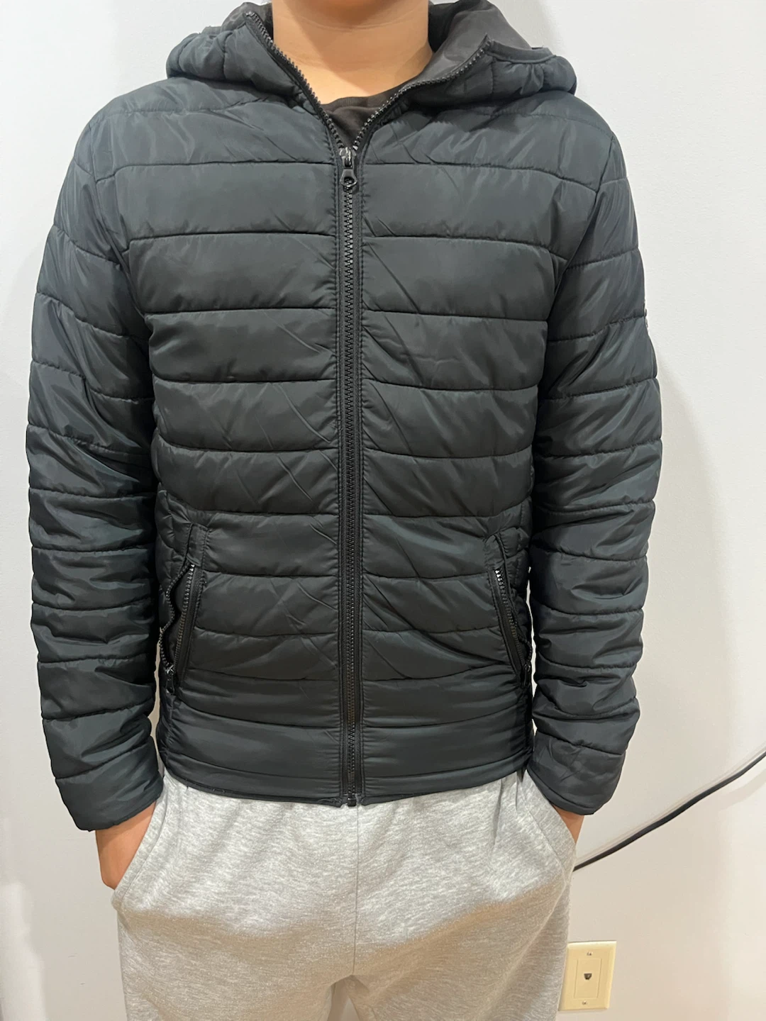 Jack and jones core lightweight puffer jacket