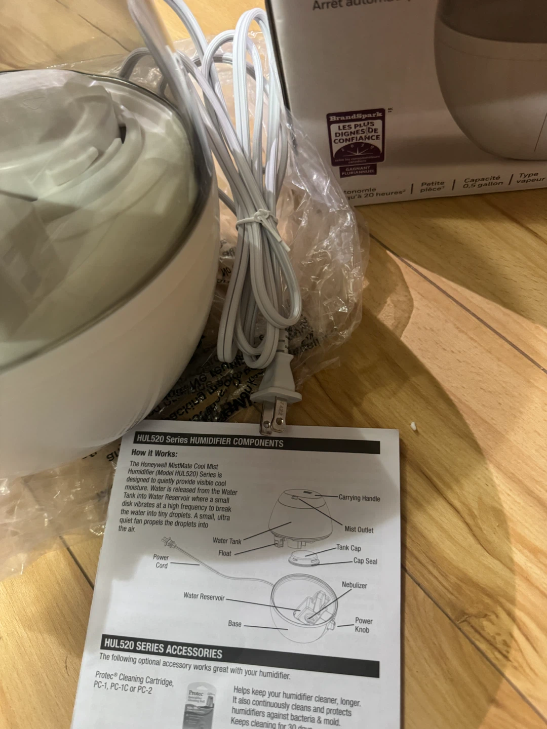 New Honeywell Mistmate Cool Mist Humidifier - photo 5