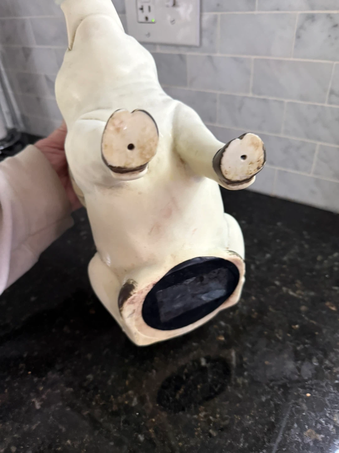 Ceramic Flying Pig Figurine - photo 2
