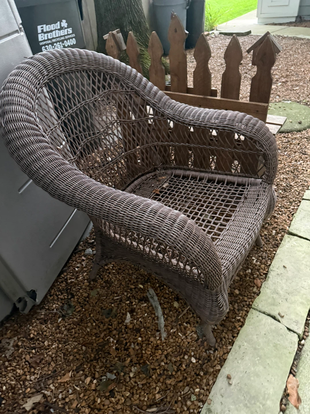 Wicker Armchair