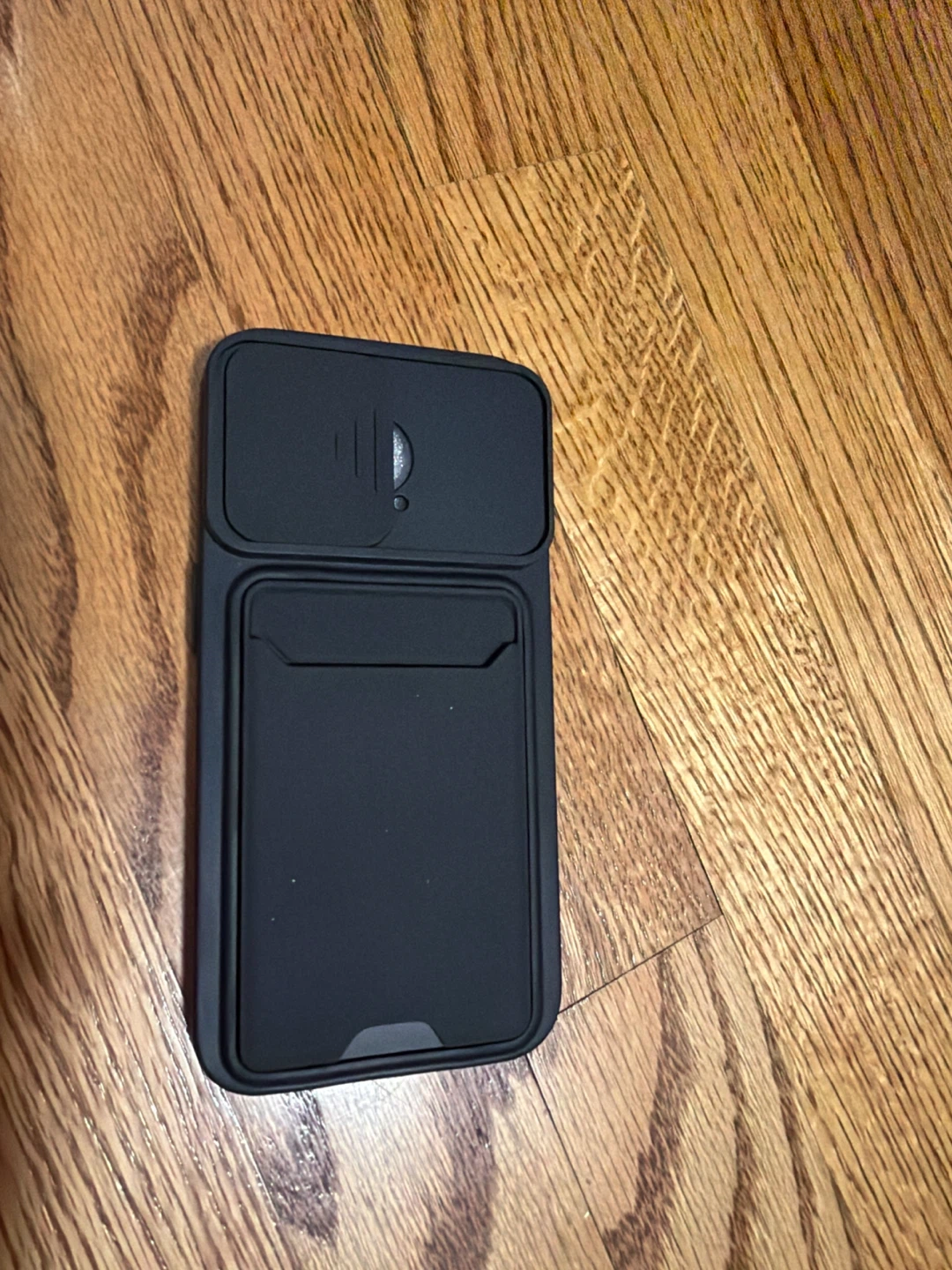 Black Smartphone Case with Card Holder for iphone 15 pro