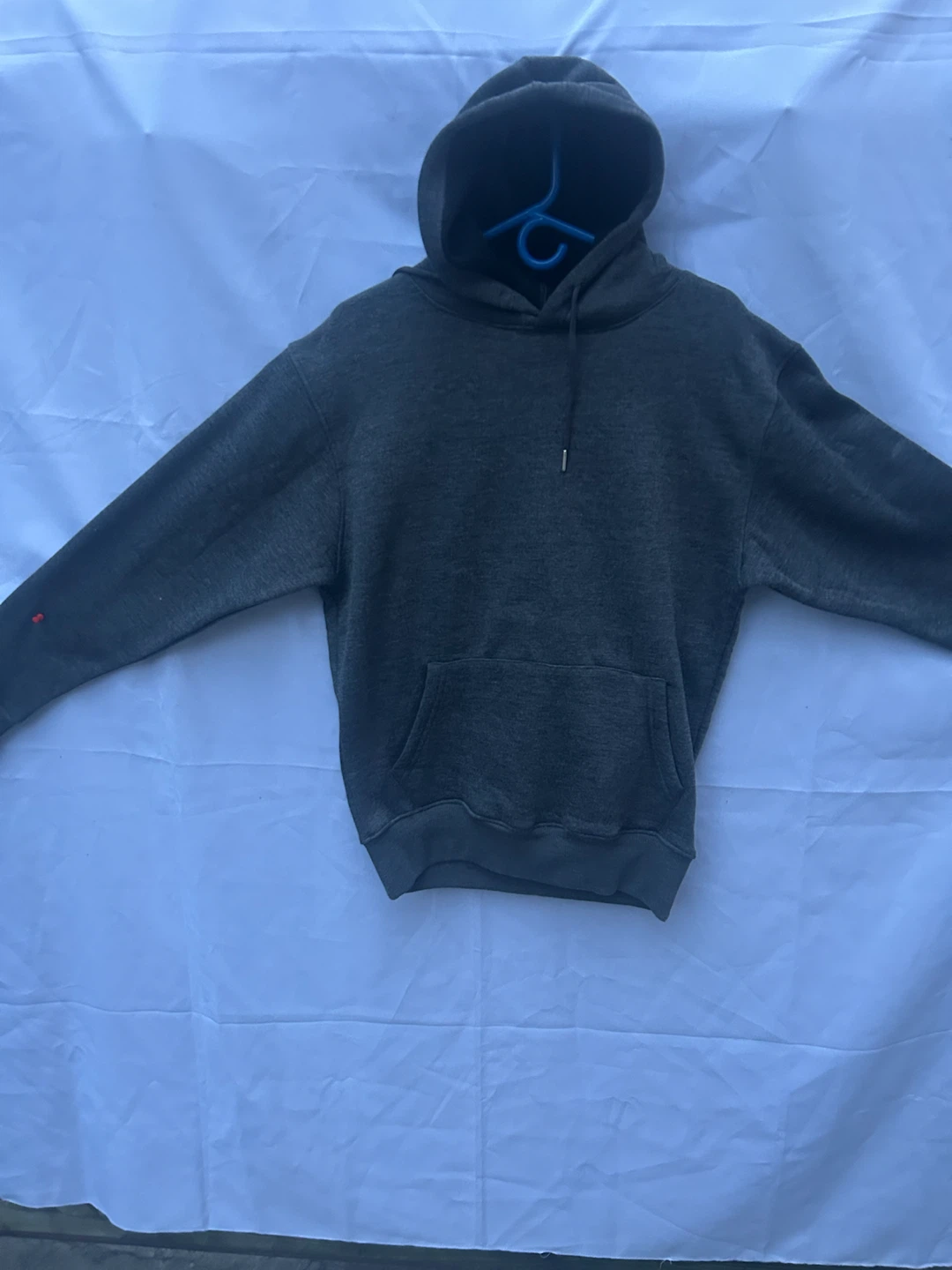 Q-ACTIVE Men's Gray Hoodie Size M