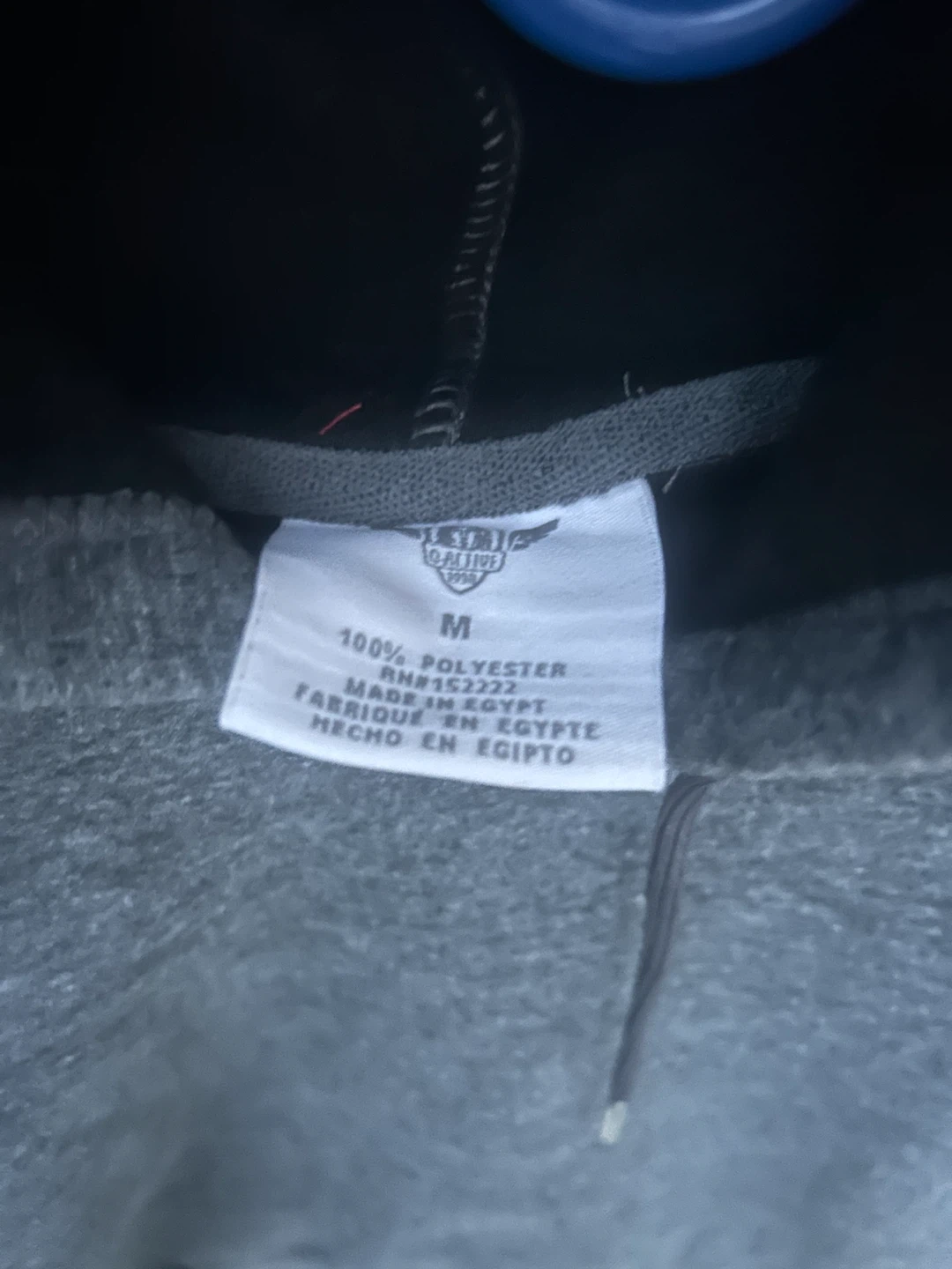 Q-ACTIVE Men's Gray Hoodie Size M - photo 2
