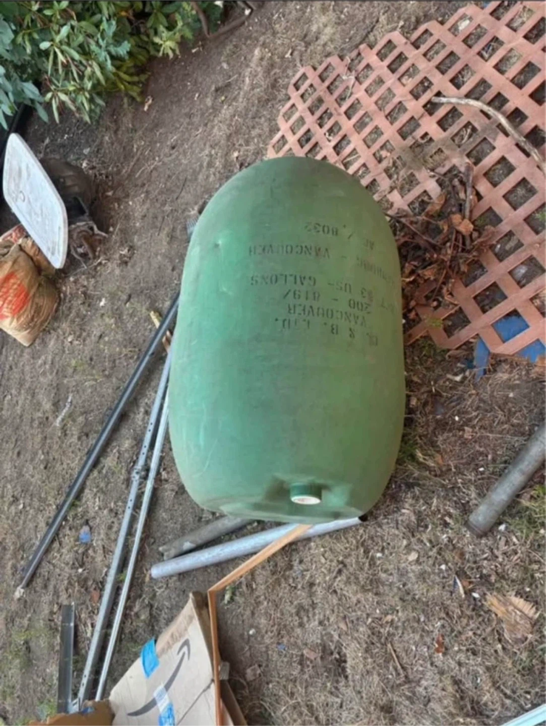 200 Imperial Gallon (900L) Heavy-Duty Poly Storage Tank