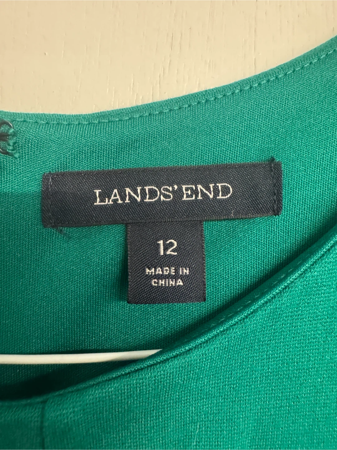 Lands' End Green Sleeveless Dress Size 12 - photo 2