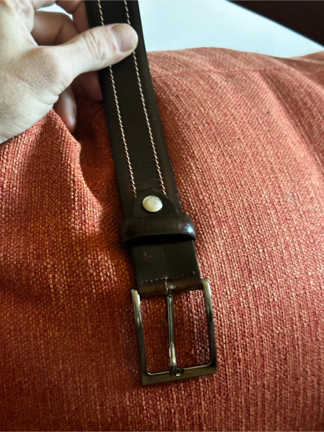 BenchCraft Leather Belt like new size 36 - photo 2