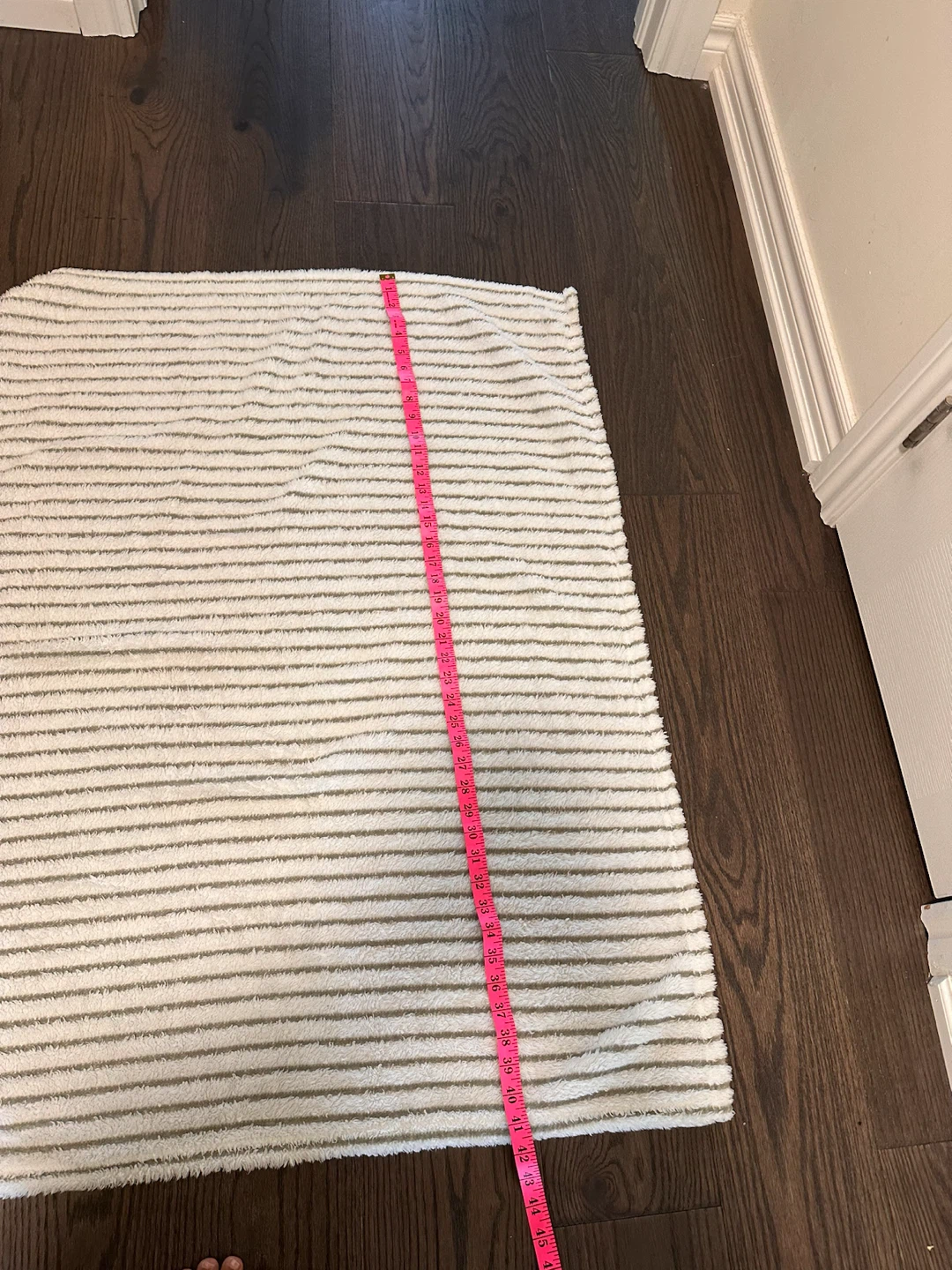 Soft Striped baby blanket