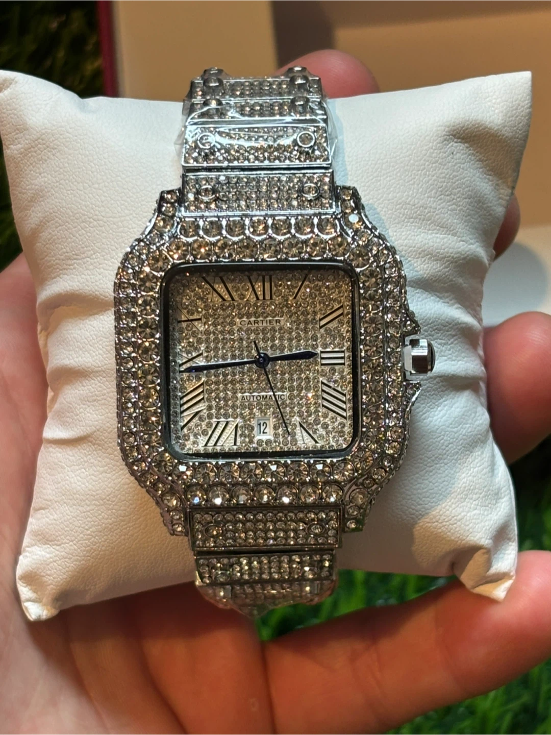 Bust down luxury watch - photo 2